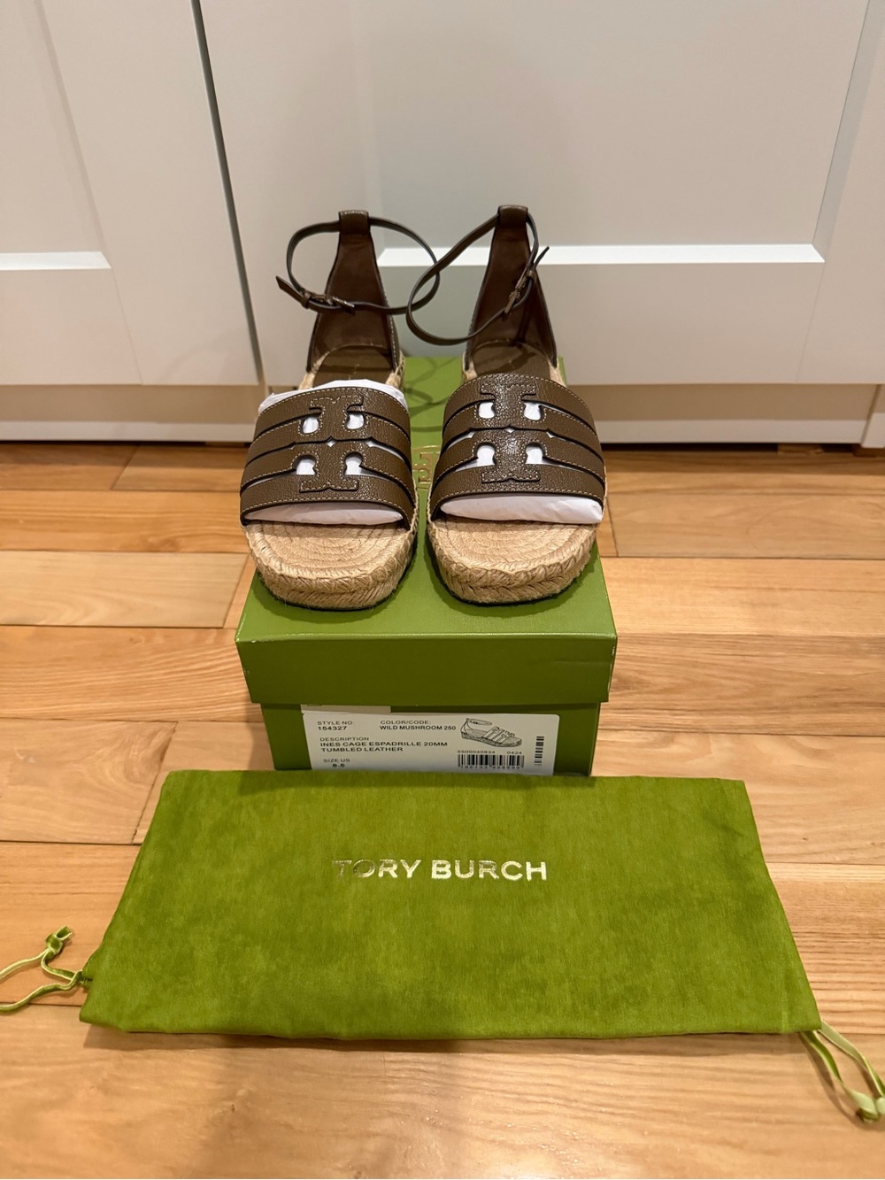 Tory Burch Ines Cage Espadrille 20mm